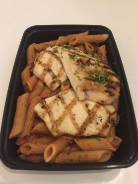 Grilled Chicken & Whole Wheat Penne Pasta
